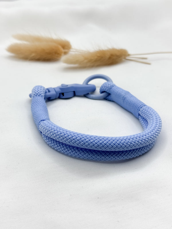 Tauhalsband Gr. XS/S Babyblaue Karabiner