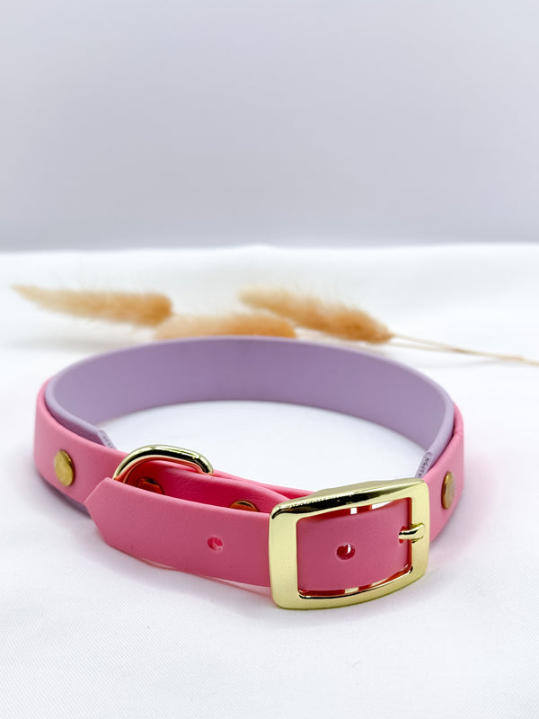 Classic Biothanehalsband Rosa Flieder Gr. M