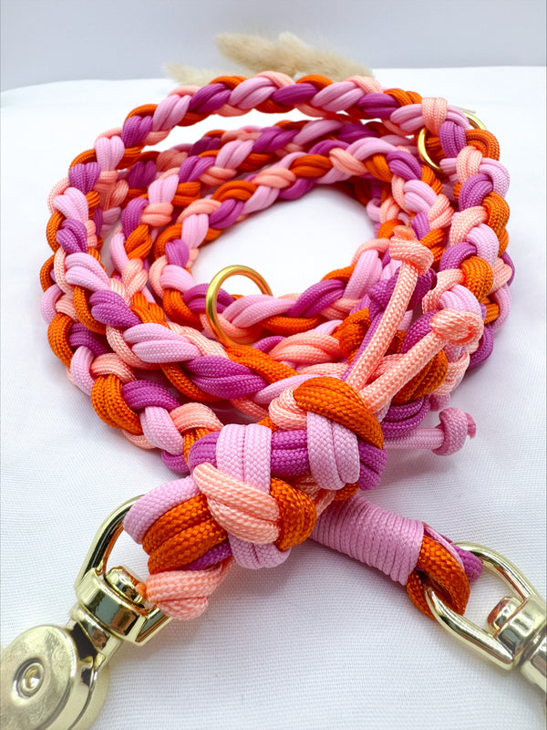 Geflochtene Standard Paracord-Leine - Peppaw Dogshop