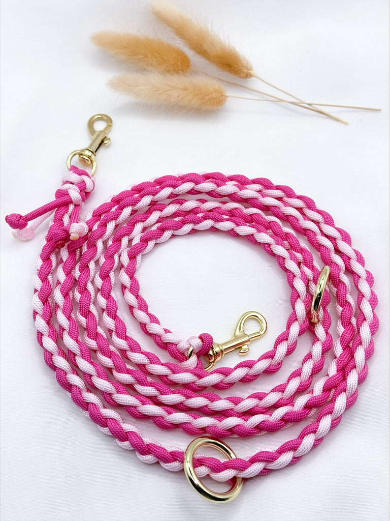 Geflochtene Mini Paracord Leine - Peppaw Dogshop