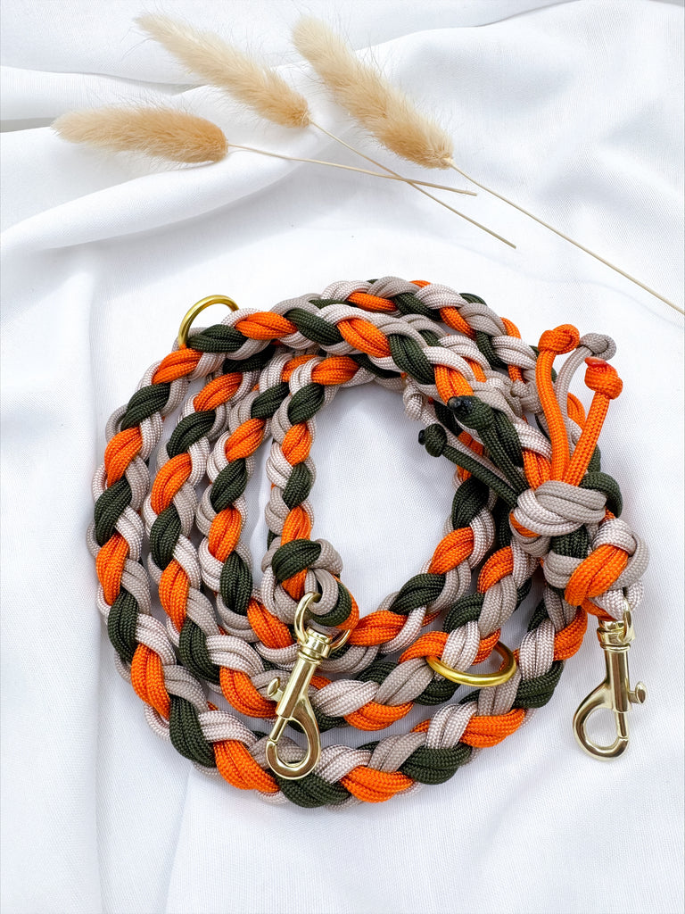 Geflochtene Standard Paracord-Leine - Peppaw Dogshop